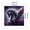 Colorful Unicorn - 11CT Stamped Cross Stitch - 40*40cm - Animal