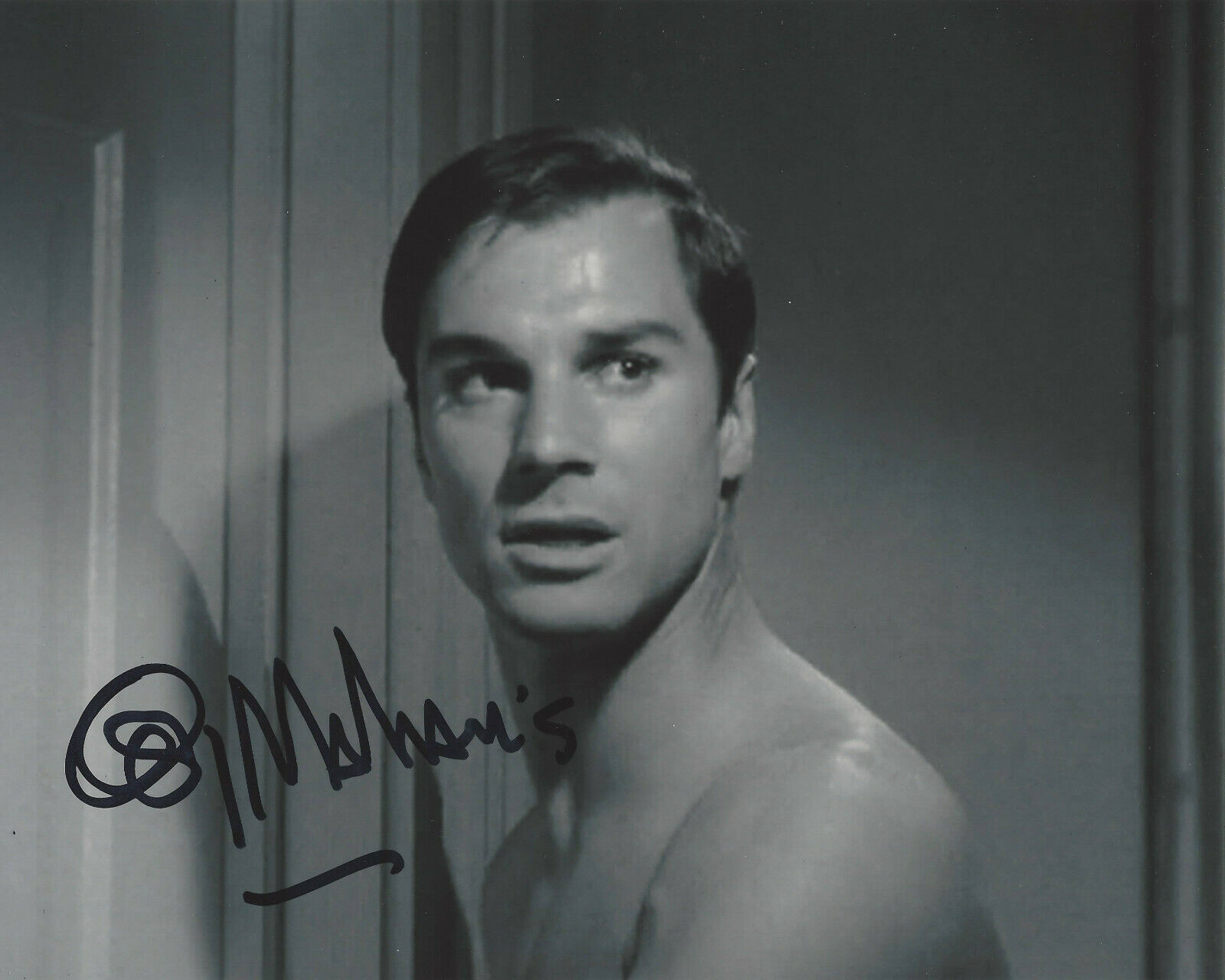 GEORGE MAHARIS HAND SIGNED AUTHENTIC 'ROUTE 66' 8x10 SHOW Photo Poster painting E w/COA ACTOR