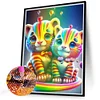 2Pcs Diamond Painting -DIY Round Drill Tiger