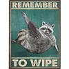 Remember To Wipe-11CT Stamped Cross Stitch 40*55cm tapestrymarket