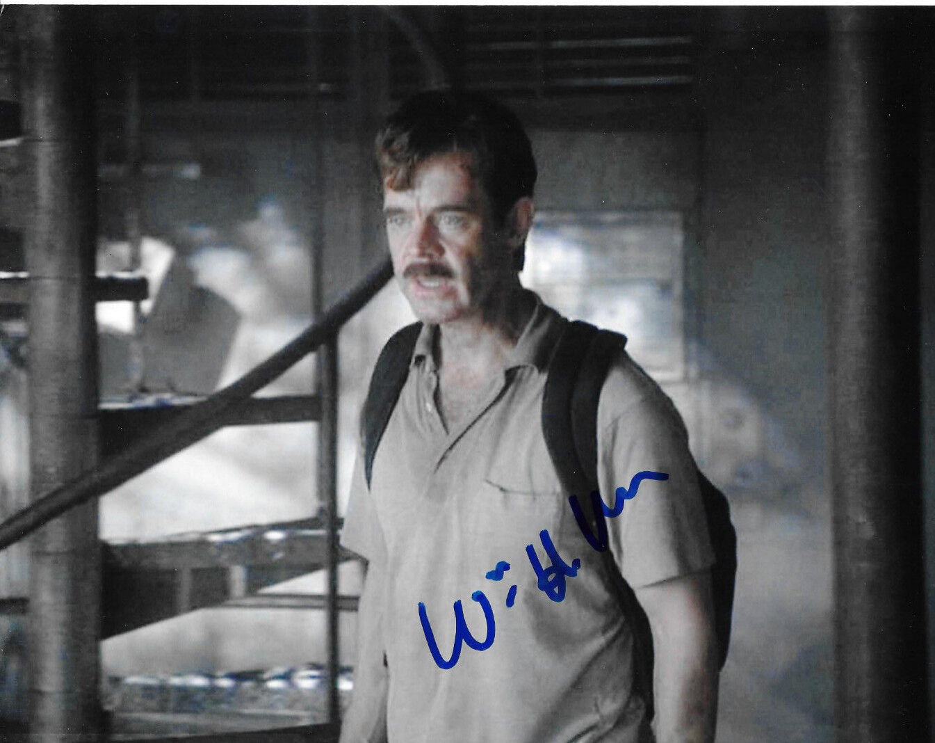 GFA Jurassic Park Movie * WILLIAM H. MACY * Signed 8x10 Photo Poster painting MH1 COA