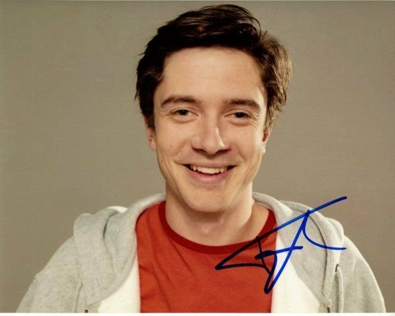 Topher grace signed autographed Photo Poster painting