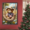 (40*60cm)Bear - Full Round Drill Diamond Painting