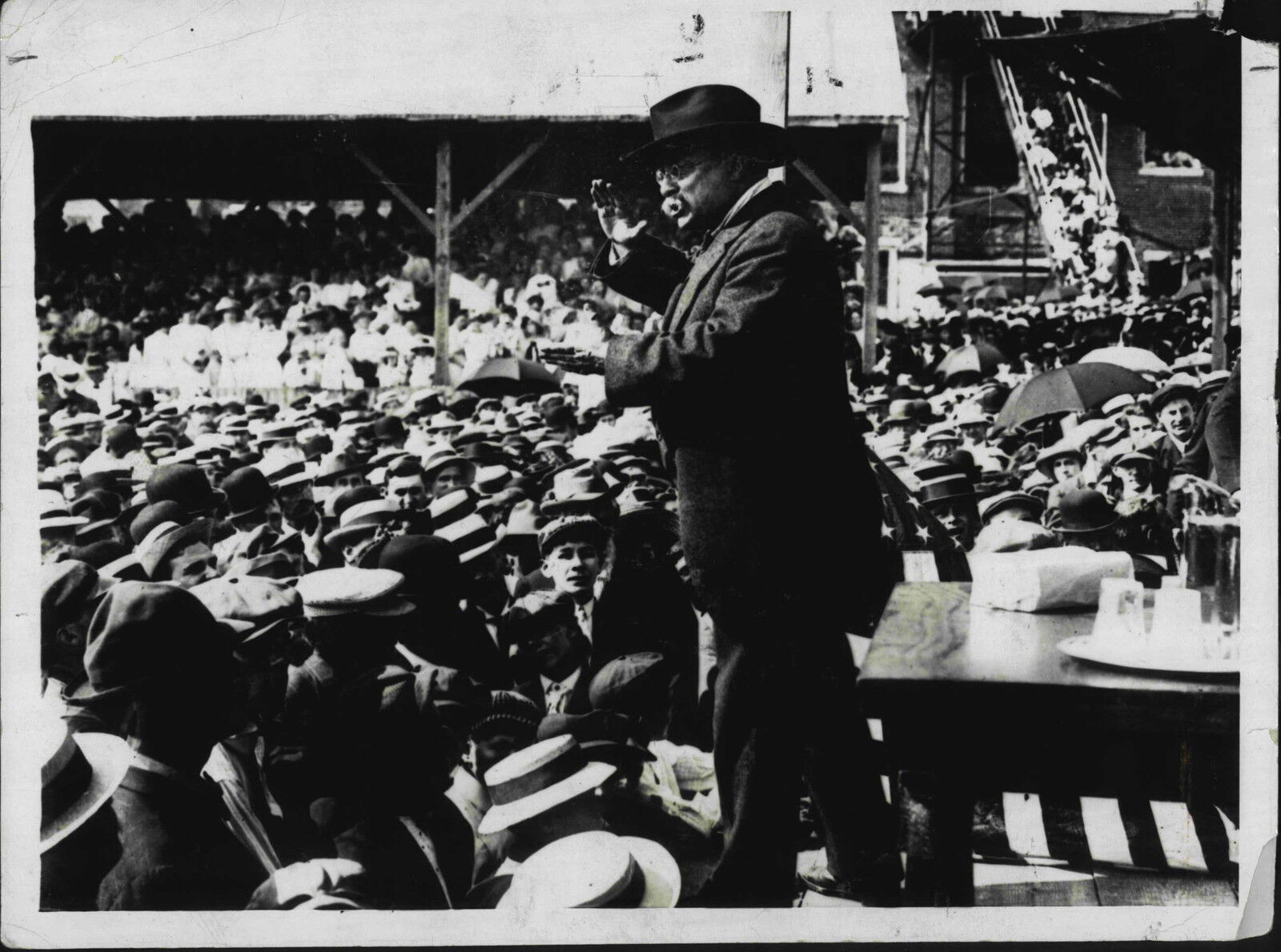 President Theodore Roosevelt Farther Home Press Photo Poster painting