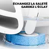 🏆✨Ensemble de Brosse &agrave; Toilettes avec T&ecirc;tes de Remplacement Jetables