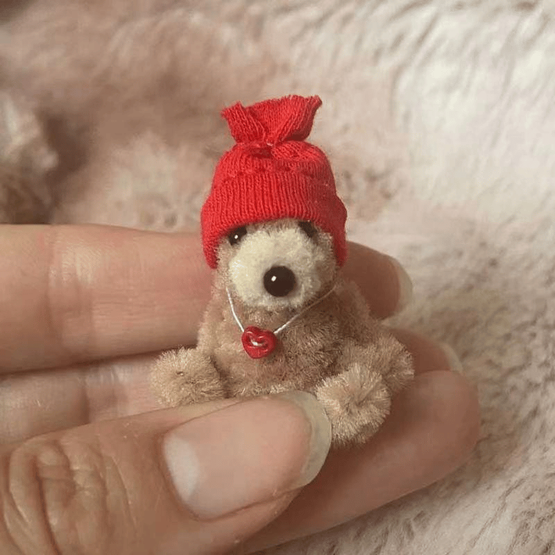 🎄Christmas Sale-49% OFF 🧸 Tiny Handmade Teddy Bear