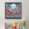 Santa Claus Driving-11CT Stamped Cross Stitch 50*50cm/19.69*19.69in tapestrymarket