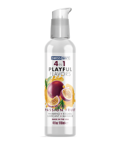 Pornhint Playful Flavors Wild Passion Fruit 4 In 1 Warming Lubricant