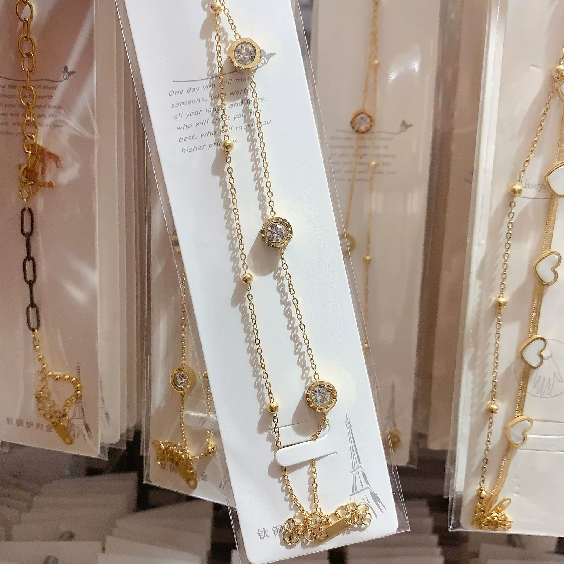 Zirconia Titanium Steel Bracelet