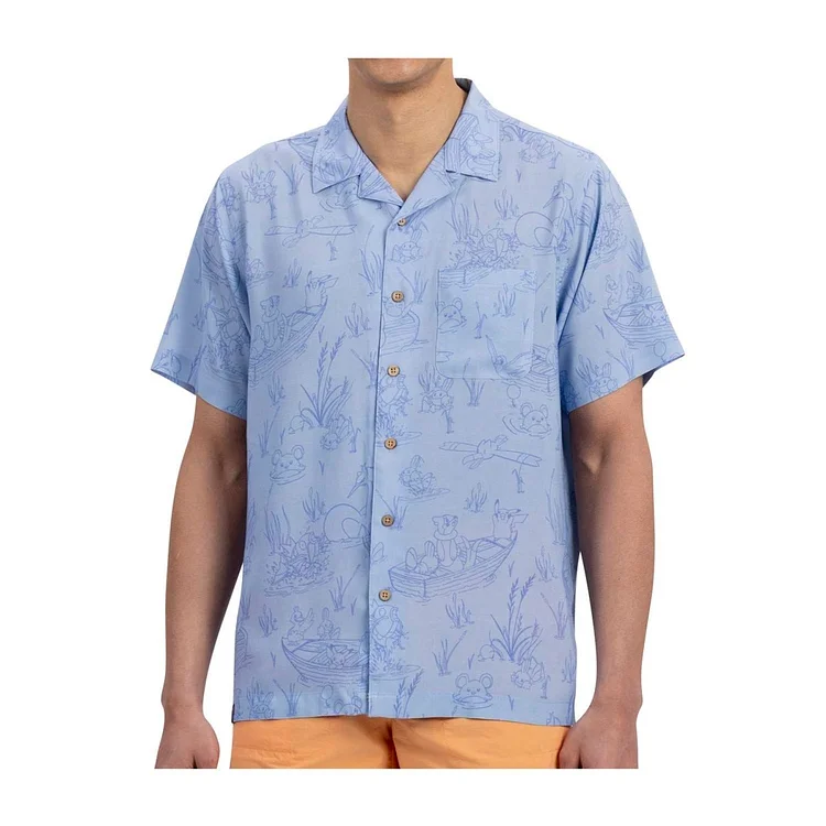 Pokémon Tropical Pikachu & Friends Boat Day Tropical Shirt - Adult
