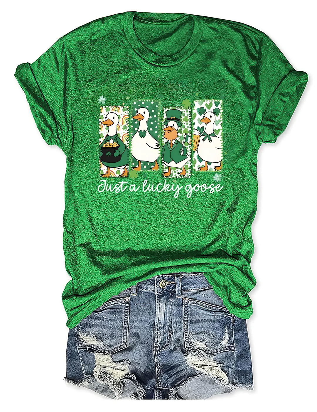 Just A Lucky Goose T-shirt