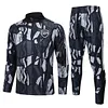 Joyfball 2024/2025 Arsenal Half-Pull Training Suit Black gray Football Shirt 1:1 Thai Quality