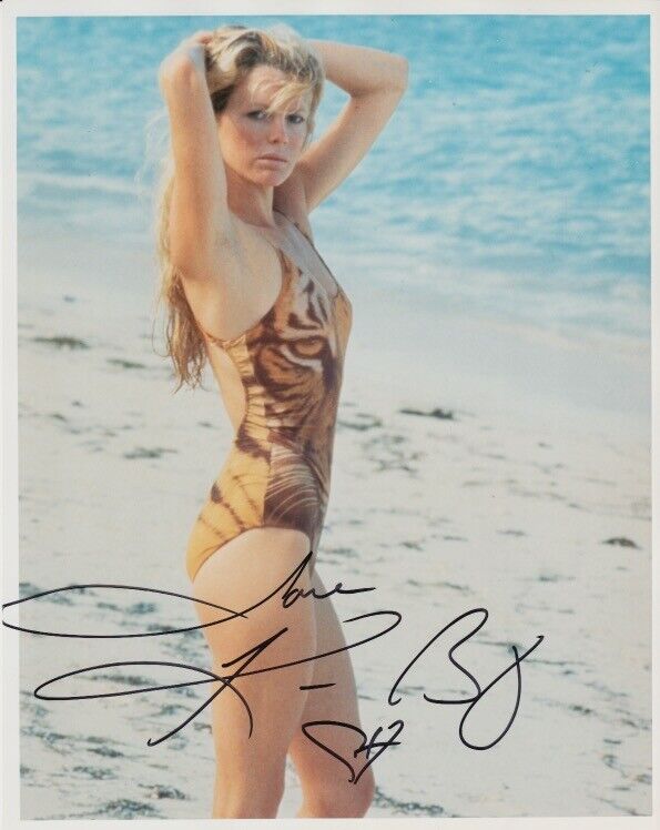 Kim Basinger signed 8x10 Photo Poster painting Never Say Never Again James Bond