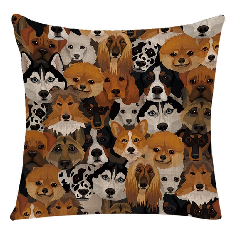 Mewaii® Cartoon Throw Pillow Covers for Sofa Bed Home Decorative cushions 45cm*45cm