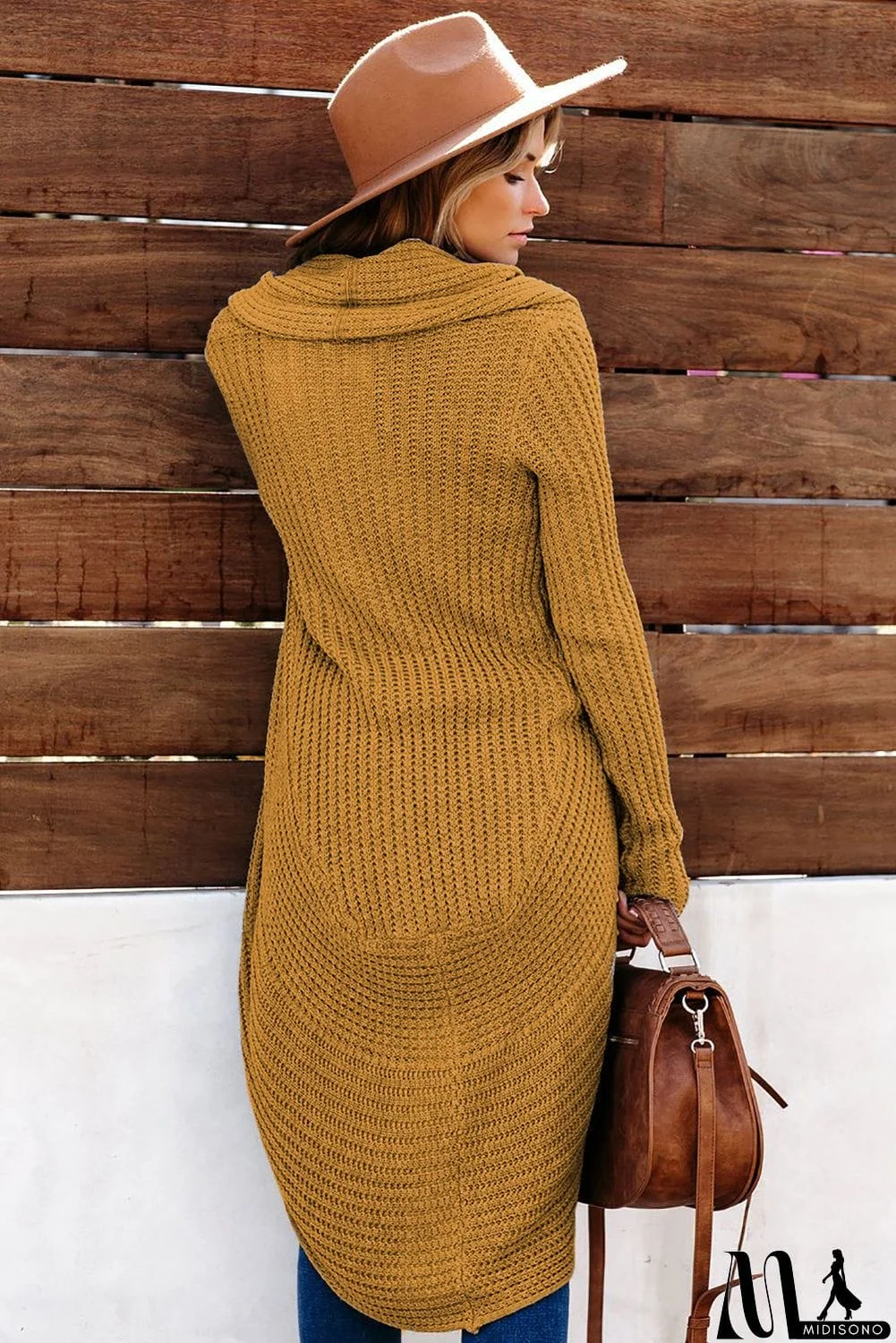 MidiSono - Cashmere Blend Convertible Cardigan