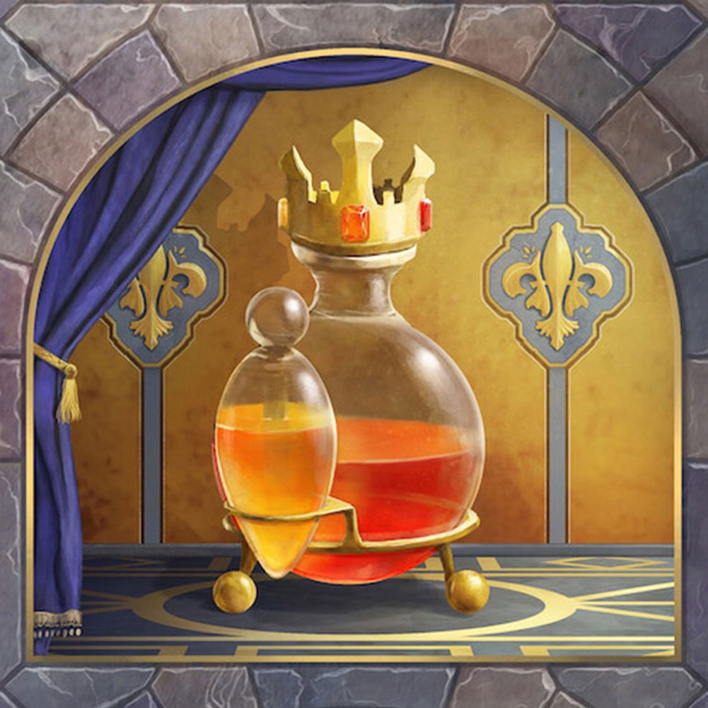 Magical Potion - Full Round - Diamond Pianting(30*30cm)