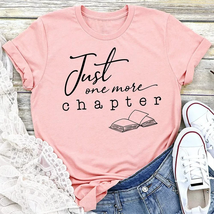 ANB - Just One More Chapter  Book Lovers Tee-03096