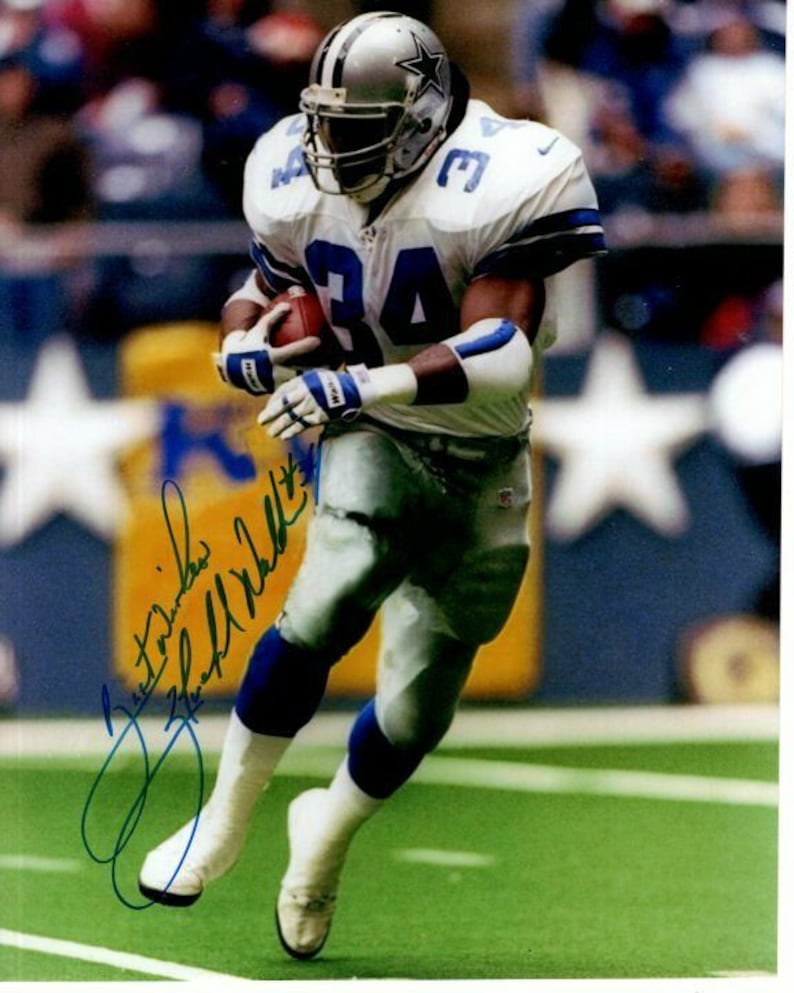 Herschel walker signed autographed nfl dallas cowboys Photo Poster painting