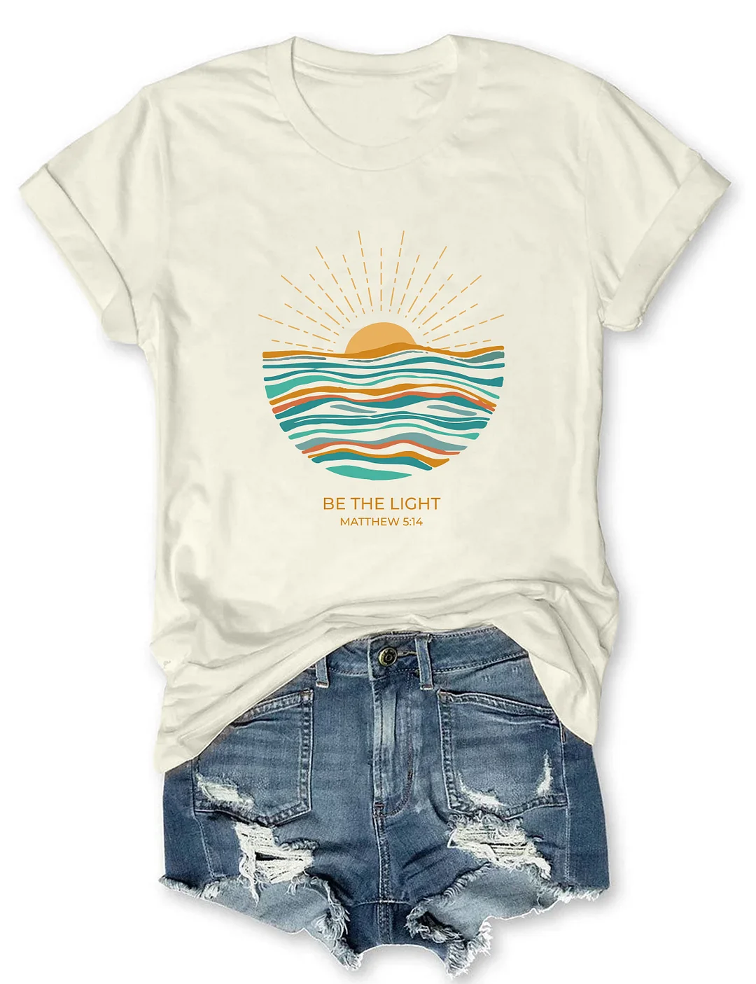 Be The Light Matthew 5:14 T-Shirt