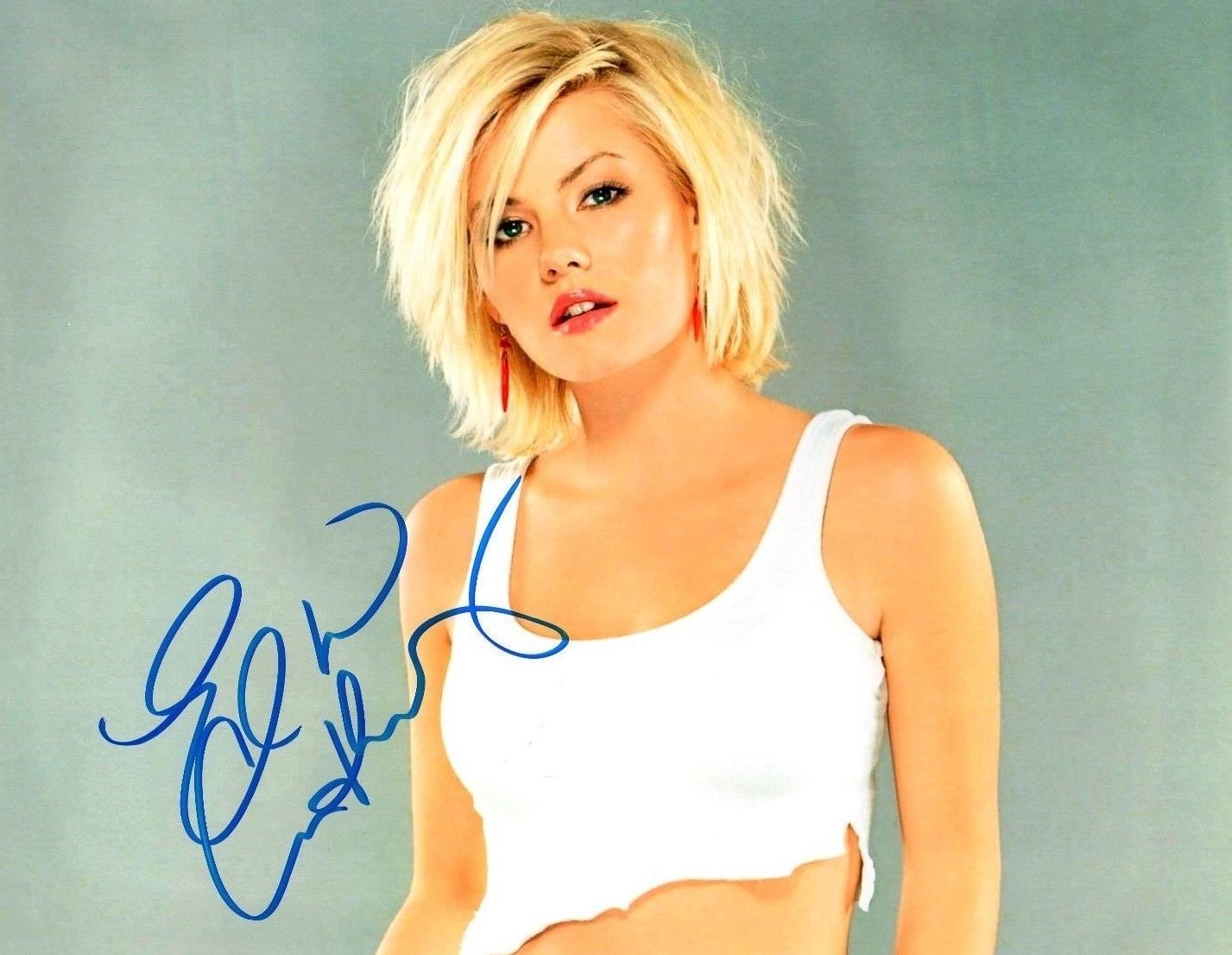 ELISHA CUTHBERT AUTOGRAPHED SIGNED A4 PP POSTER Photo Poster painting PRINT 9