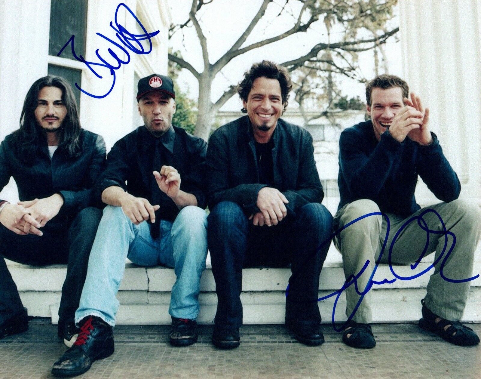 Tim Commerford & Brad Wilk Signed Autograph 8x10 Photo Poster painting AUDIOSLAVE COA