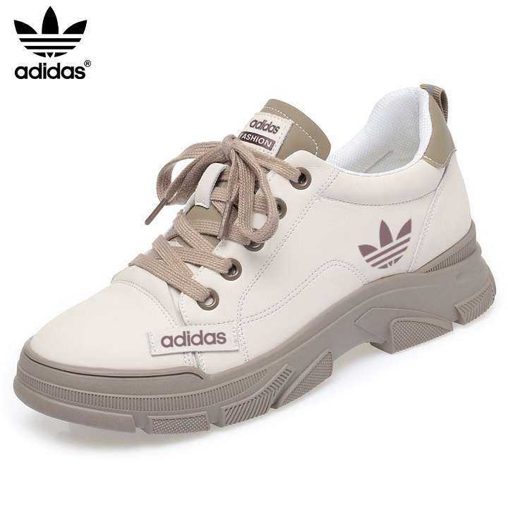 Adidas-2025 new women's casual shoes calf leather