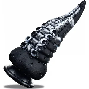 Tentacle Shaped Penis Soft Silicone Dildo For Women Biochemistry