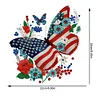 DIY Independence Day Butterfly Diamond Painting Single-sided Hanging Pendant