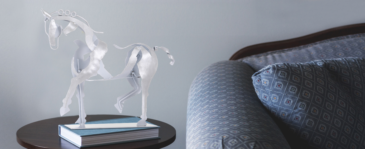 Metal Horse Statue Sculpture 6-