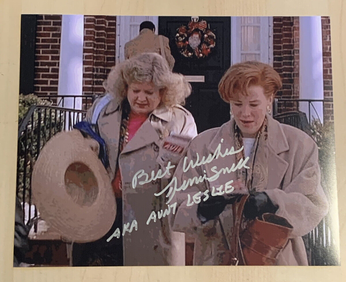 TERRIE SNELL HAND SIGNED 8x10 Photo Poster painting ACTRESS AUTOGRAPHED HOME ALONE AUNT COA