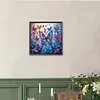 De nombreux papillons-perceuse ronde peinture diamant-40*40cm