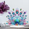 DIY Peacock Acrylic Special Shaped Diamond Painting Desktop Ornament