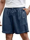 Men's Breathable Drawstring Pocket Shorts