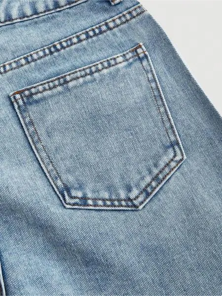 Women's Elegant High-Waisted Wide-Leg Jeans, Fitted Woven Fabric, Rhinestone Embellished, All-Season Fashion Pants Women's Elegant High-Waisted Wide-Leg Jeans, Fitted Woven Fabric, Rhinestone Embellished, All-Season Fashion Pants