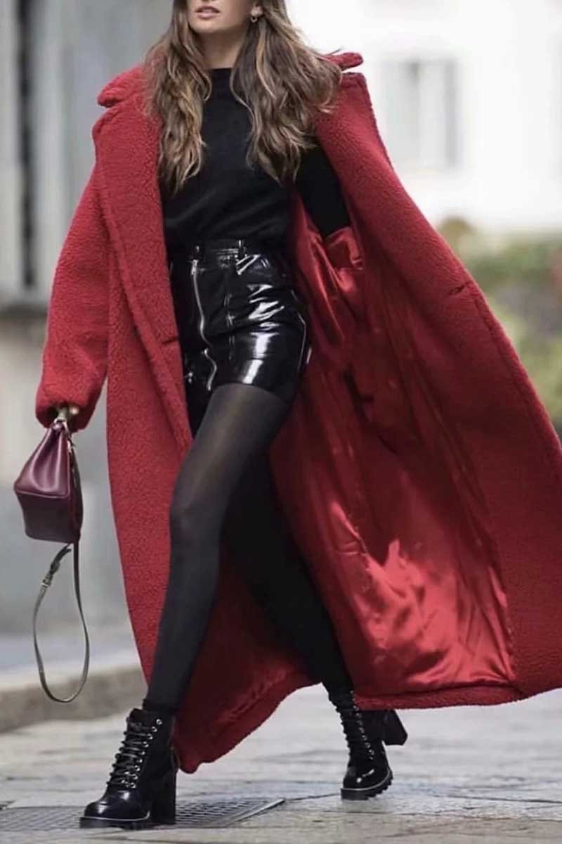 Lamb Coat Plus Size