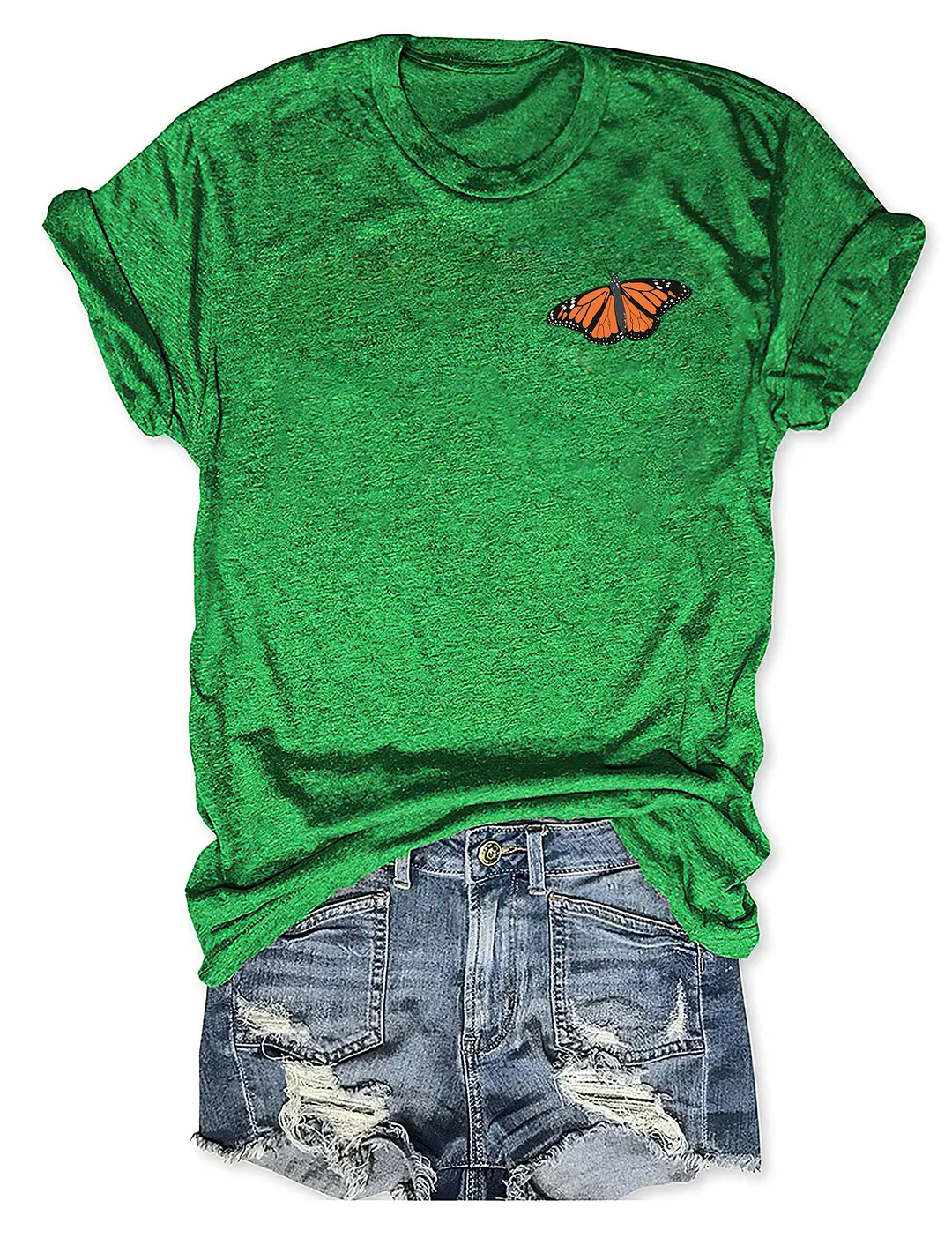 In The Hurting There Was Jesus Butterfly T-shirt