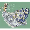 Nightingale Fairy-14CT Stamped Cross Stitch 50*43cm/19.69*16.93in tapestrymarket