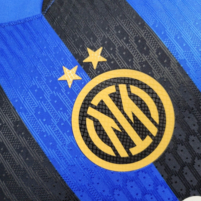 24/25 Inter Milan Home Player Version Football T-Shirt 1:1 Thai Quality