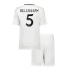 BELLINGHAM #5 Real Madrid Home Kids Soccer Jerseys Kit 2024/25
