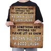 We can all use a good laugh - Vintage Metal Signs - 20*30cm/30*40cm - Warning