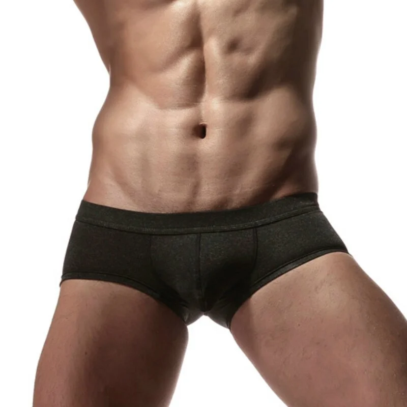 New Fashion Men Underwear Cotton Boxers Men Shorts  U Convex Pouch Underpants Male Panties Slip Cueca  Breathable