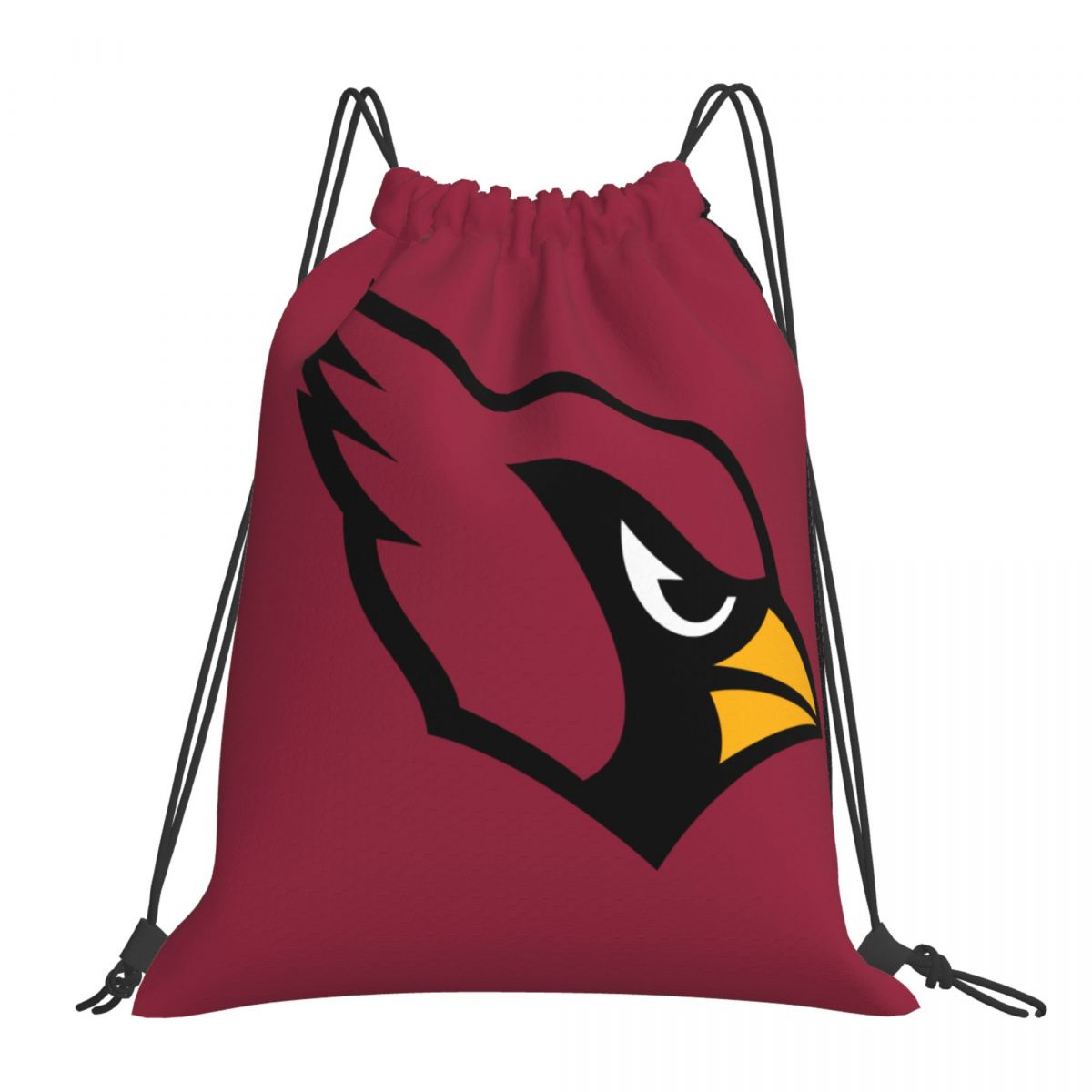 Arizona Cardinals Waterproof Adjustable Lightweight Gym Drawstring Bag