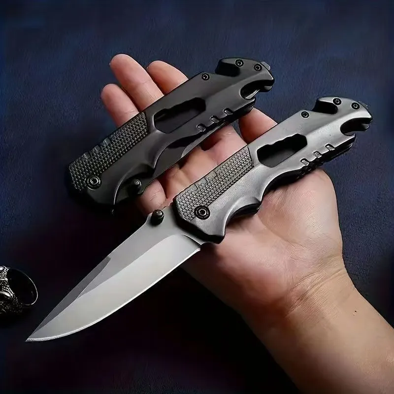 Unlocked Pure Manual Folding Knife Non-Regulated Compliance Household Fruit Knife Camping Multi-Functional Knife Box Opener