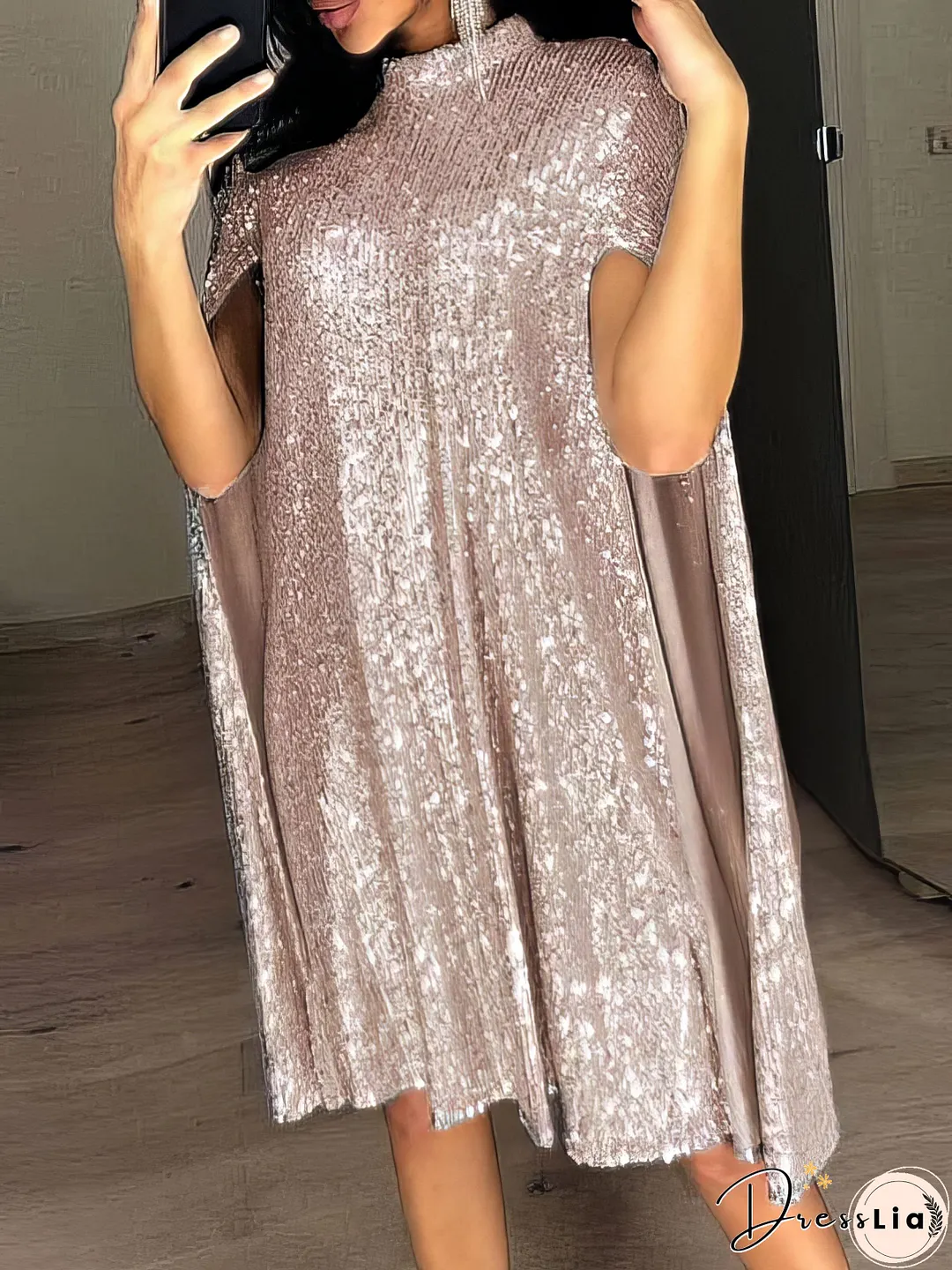 Flared Mini Dress