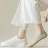 Unisex 4 Pairs Ultra Thin Liner Socks Non Slip Nylon Socks
