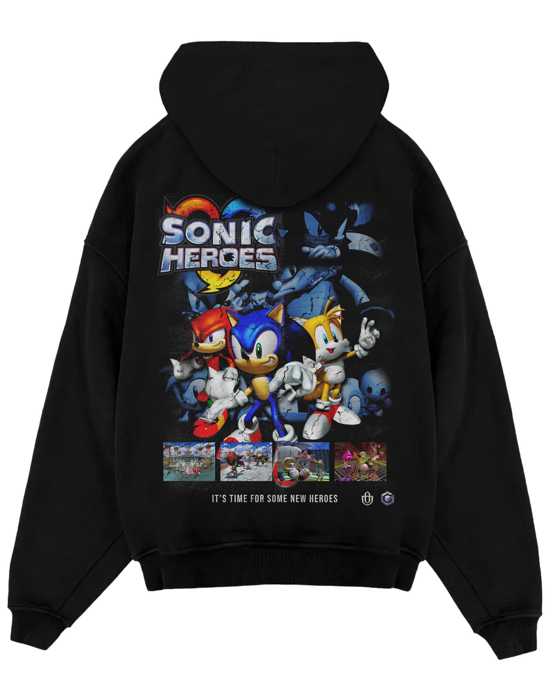 Video Games 'Sonic Heroes' Oversized Hoodie