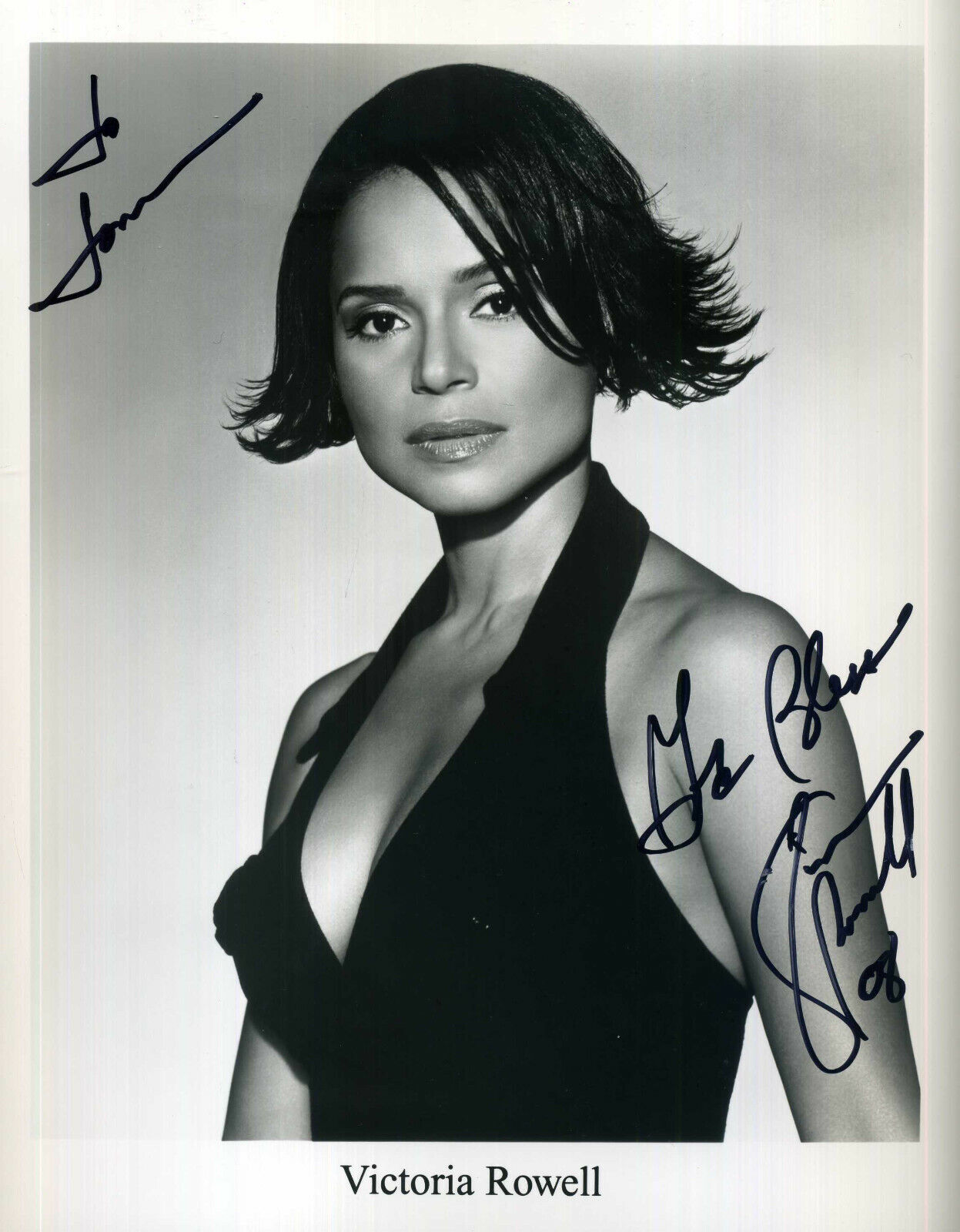 VICTORIA ROWELL Signed Photo Poster paintinggraph - Beautiful Film Star Actress - preprint