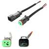 Deutsch DT 2 Pin Pigtail Kit Male Female Wiring Harness for LED Work Light