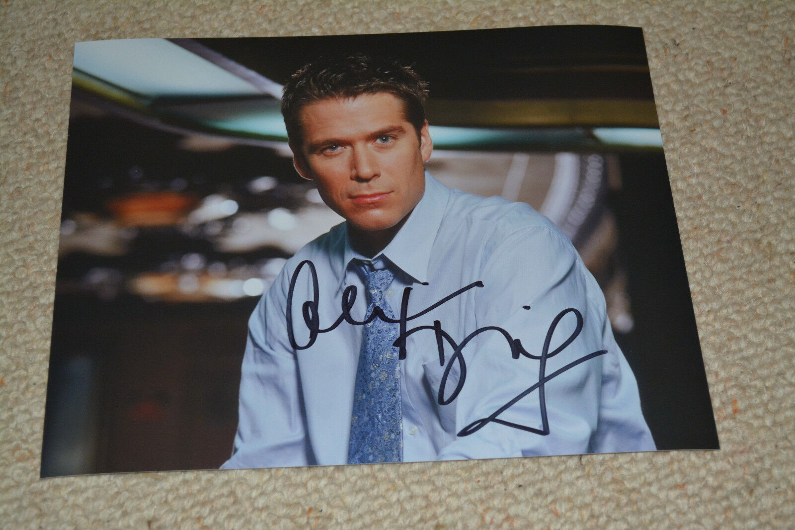 ALEXIS DENISOF signed autograph In Person 8x10 (20x25 cm) BUFFY , ANGEL