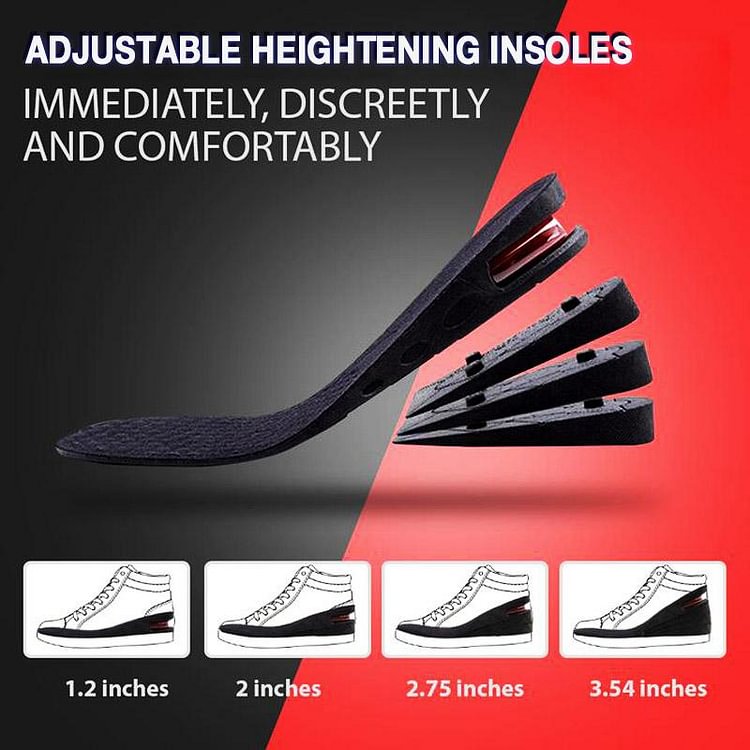 Adjustable Invisible  Heightening Insoles ( 50% OFF )